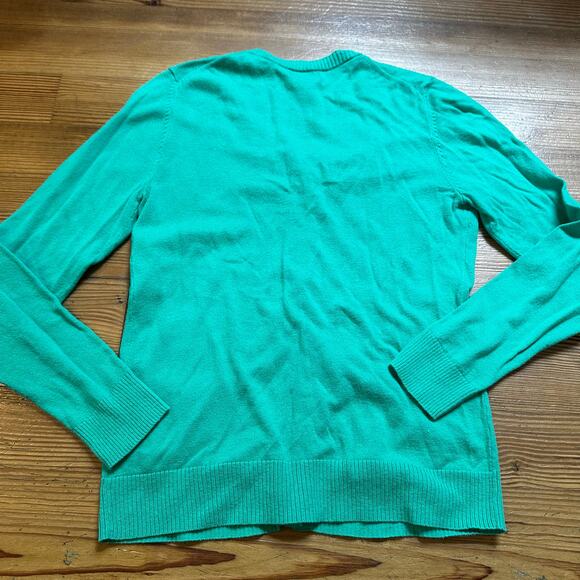 Gap green button long sleeve cardigan SIZE M - Picture 4 of 4